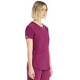 thumbnail image 4 of Scrubstar Women's Antimicrobial Premium Performance Notch Neck Top, Sizes XS-3XL, 4 of 9
