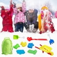 thumbnail image 4 of Kit para hacer bolas de nieve HUOGUO, juguetes de nieve de invierno para niños, 10 unidades, 4 of 5