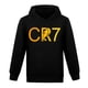 thumbnail image 3 of Ropa de la serie CR7 para niños, camiseta con capucha de otoño y verano, chándal para niñas, conjunto de Sudadera con capucha y pantalones, pijamas para niños, 3 of 4