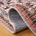 thumbnail image 5 of SAFAVIEH Serapi Adelaide Oriental Machine Washable Area Rug, Rust/Navy, 6'7" x 6'7" Round, 5 of 8