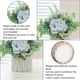 thumbnail image 3 of Flores artificiales, plantas verdes falsas, plantas en macetas, pequeñas decoraciones, decoración para el hogar, sala de estar, comedor, bonsái, 3 of 5