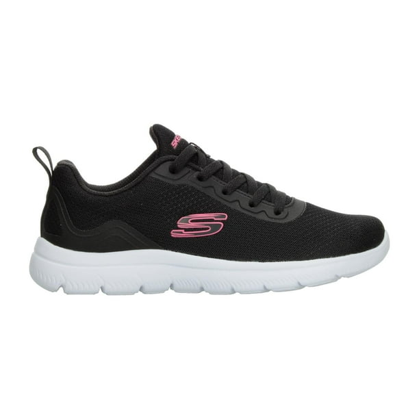 Tenis Skechers Summits Mujer Moderno negro 23