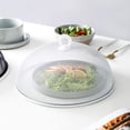 thumbnail image 1 of Malla metálica versátil, cubiertas de comida tipo domo para picnic, diseño de superficie de malla extrafina de alambre de metal tejido firmemente para una protección de calidad, reutilizable y fácil, 1 of 3