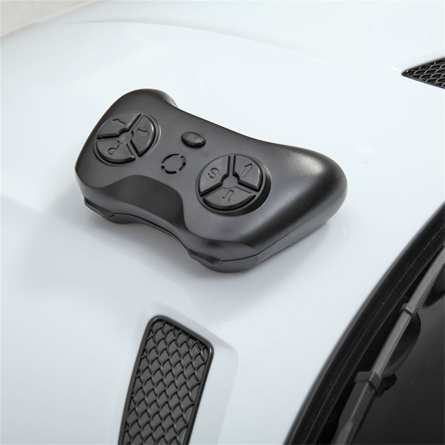 CIPACHO Licensed Benz GT 12V Powered Ride On Toy Car 2-Seat Kids Car Toy with MP3, Radio, Speed Shift, LED Lights, White CIPACHO Licensed Benz GT 12V Powered Ride On Toy Car 2-Seat Kids Car Toy with MP3, Radio, Speed Shift, LED Lights, White