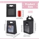 thumbnail image 2 of Bolsa de Regalo NBEADS de Papel Kraft Negro con Ventana, 24 Piezas, 2 of 5