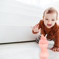 thumbnail image 2 of Pajita plegable Munchkin Mighty Grip 300 ml Paquete de 2 Coral, 2 of 9