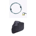 thumbnail image 1 of Protección profesional cooter, protección contra , protección U scooter con cierre de tapa Baoblaze Cubierta impermeable para motocicleta, 1 of 8