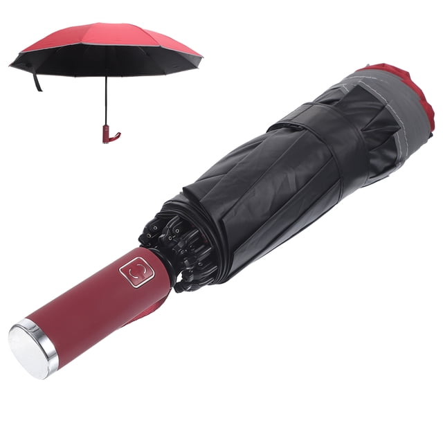 Paraguas portátil para paraguas para paraguas y paraguas de lluvia para viajar cinco paraguas plegables