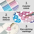 thumbnail image 4 of 1650Pcs Trash Planner Stickers 0.5" Diameter Small Recycle Logo Icon Stickers for Reminding People to Separate and Recycle Waste Properly (15 Sheets 110Pcs/Sheet) Mixed ColorDIY, 4 of 6