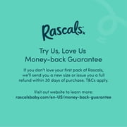 Rascals Premium 360 Absorbent Pull-On Diapers, Size 4, 60 Count