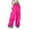 A-Pink248, variant on XAOWF Women'S Casual Pants Solid Color Loose Fit Drop Waist Wide Leg Cargo Pants With Pockets Streetwear Style 2025 Versatile Trendy Trousers