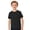 Black, variant on SNKSDGM Boys Crew Neck Short Sleeve T-Shirt Casual Summer Fashion Top for Kids 5-14 Years 9-10 Years