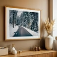 thumbnail image 4 of Carroll County Winter - Maryland Photography Oak Framed Wall Art Print 24 x 36 inches, 4 of 6