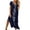 A1#-Navy, variant on Women Swimwear Cover-Ups Short Sleeve Chiffon Rayon Beach Dress Boho Bathing Suit Coverup Mesh Pullover Dress White,One Size