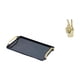 thumbnail image 1 of Elegante mesa rectangular con una escultura artística que representa un gesto con los dedos, ideal para servir en bares con estilo y decorar creativam, 1 of 8