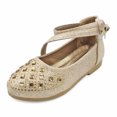 thumbnail image 1 of LAVRA Filles Ballerines Glitter Mary Jane Slip sur les Chaussures Habillées, 1 of 2