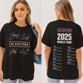 thumbnail image 1 of BLACKPINK 2025 World Tour Shirt with Member Signatures - As Picture - 3XL, 1 of 2