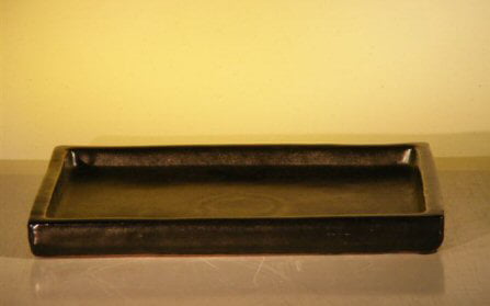 Details about   2 Rectangular Dark Brown Plastic Humidity/Drip Tray for Bonsai Tree 8.5"x 6"x 1" 