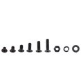 thumbnail image 2 of 300pcs Alloy Steel Screws, Screws Socket Head Screws And Nuts, M3 Hex Socket Head/Button/Flat CoverScrews  Nuts Assortment Set Kit With Hex Nuts Washers Button Head, 2 of 8
