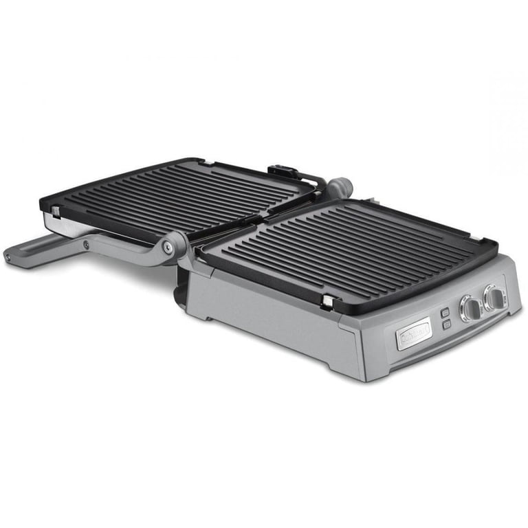 Cuisinart Deluxe Electric Grill with Removable Plates, Panini