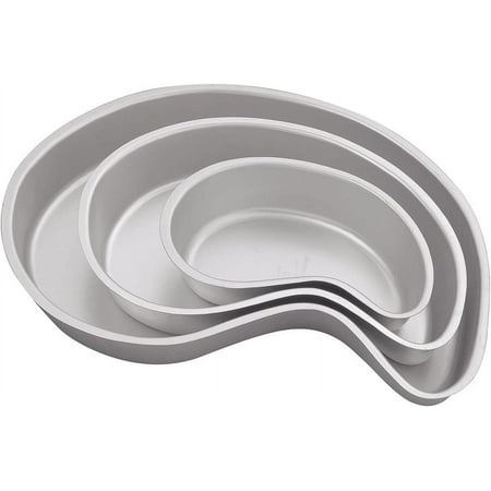 Wilton Performance Pans 3-Tier Deep Cake Pan Set, Paisley 2105-4039