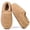 khaki, variant on CHICVOMEY Womens Fuzzy Slippers Unisex Memory Foam Cozy House Shoes Warm Bedroom Shoes Closed Back