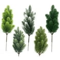 thumbnail image 6 of Christmas Greenery Stems Branches, Norfolk Pine Stems Branches, Christmas Picks And Sprays, Holiday Planter Filler, Artificial Pine Branches for Decorating Christmas Wreath, 6 of 9