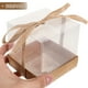 thumbnail image 3 of KAKOWELY 12 cajas pequeñas para dulces, regalos de boda, embalaje para tartas con cinta y base., 3 of 4