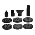 thumbnail image 6 of Pawsdot 3 Sets of Nozzles Kit for Fountain Pump in Solar Powered Water Fountain Outdoor Decor Black, 6 of 8