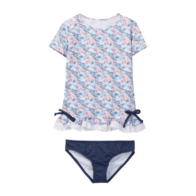 Southern Charm Rash Guard Blue Size 8