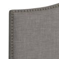 thumbnail image 1 of Tête de lit gris en lin de Dorel Living, 1 of 3