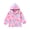 Pink, variant on Boys Girls Toddler Rain Jacket Waterproo𝖿 Zipper Lightweight Windbreaker Coat Fleec𝖾 Lined Windproof Raincoat Pockets Outerwear Jacket