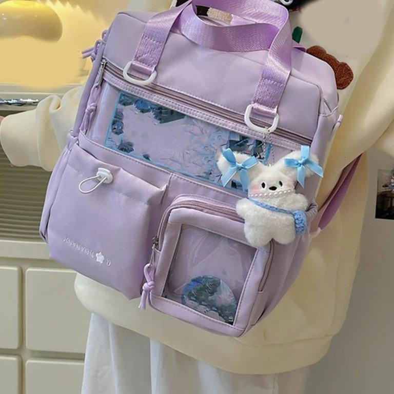 Giaone Ita Bag Backpack Purse Clear Shoulder Bag Transparent  display picture 1