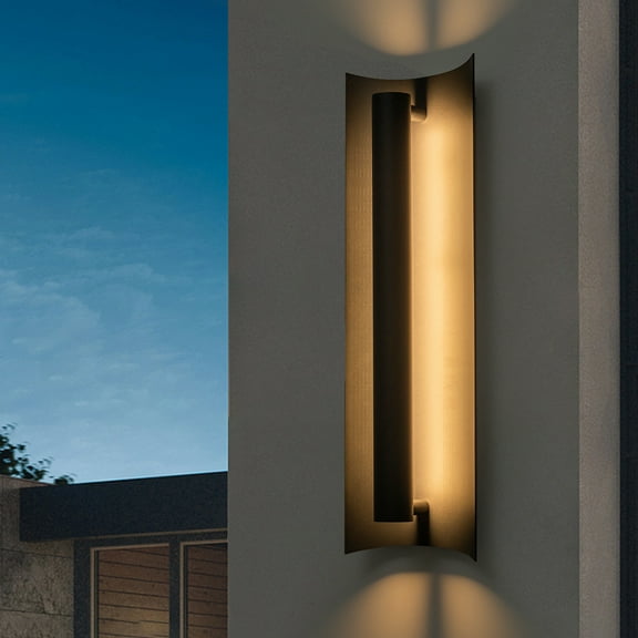 20 inch Dimmable Outdoor Led Wall Sconce