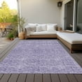 thumbnail image 6 of Addison Rugs Chantille Indoor/Outdoor Transitional Geometric Lavender Washable Rectangle Rug, 5' x 7'6", 6 of 6