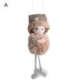 thumbnail image 2 of Hanging Pendant Angel Pattern Decorative Cloth Merry Christmas Stuffed Doll  Decorations, 2 of 10