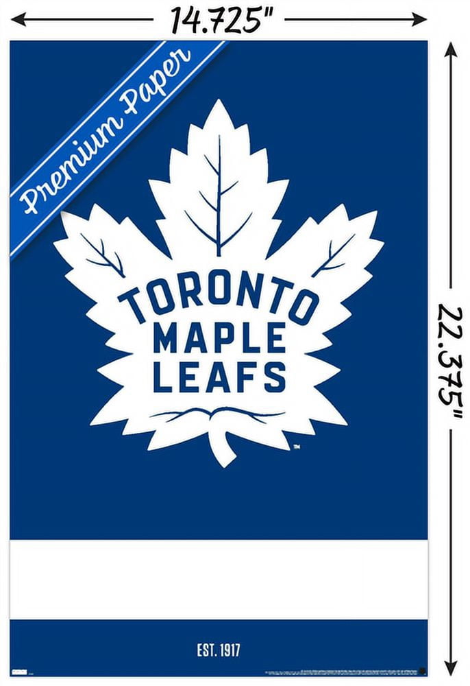 NHL Toronto Maple Leafs - Logo 21 Wall Poster, 14.725" x 22.375"