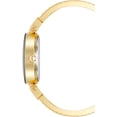 thumbnail image 2 of Anne Klein Gold-Tone Champagne Sunray Dial Diamond Accent Bangle Ladies Watch, 2 of 3