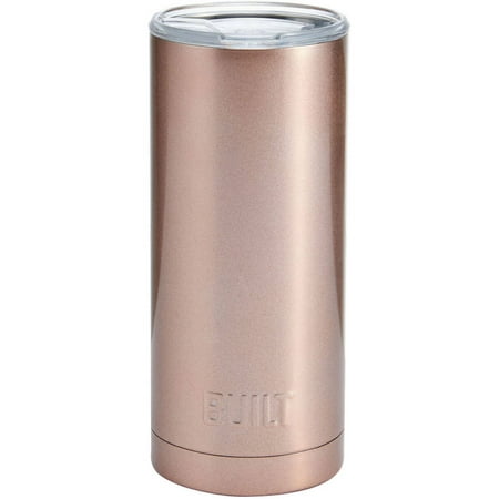 Built 20-Ounce Double-Wall Stainless Steel Tumbler in Rose Gold