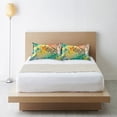 thumbnail image 6 of Yayeee Pillowcase King Size Set of 2 Satin Wrinkle Resistant Pillow Case, Colorful Plants, 6 of 7