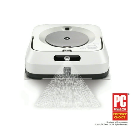 iRobot - Braava jet m6 Wi-Fi Connected Robot Mop - White