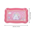 thumbnail image 4 of KAKOWELY 1 Set Tea Set Plaything Simulation Tea Set Toy Unicorn Tinplate Tea Set Dessert Tower Toy,9.45"X6.3"X0.47", 4 of 5
