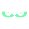 thumbnail image 1 of Luminous Sticker Eyes Indoor And Outdoor Upgraded Lighted Decoration Peeping Eyes Glow In The Dark Decorations Puffy Sticker Play Set Hippo Stickers Photo Negative Light Table among Stickers Baby Girl, 1 of 2