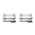 thumbnail image 3 of maskred ECX 1/12 RC RGT 136100 With Aluminium Alloy Rear Bumper Rear Bumper For ECX 1/12 Rc RGT 136100 Made Of Aluminium Alloy silver 2Set, 3 of 6