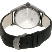 Timex Mens Expedition Scout 40 Black Leather Strap Watch