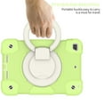 thumbnail image 5 of iPad Mini 5th/4th Generation Case, Protective Case with Pencil Holder, [Crossbody Strap], Full-Body Silicone+PC Rotatable Kickstand & Hand Strap for iPad Mini 5 / 4, Light Green, 5 of 10