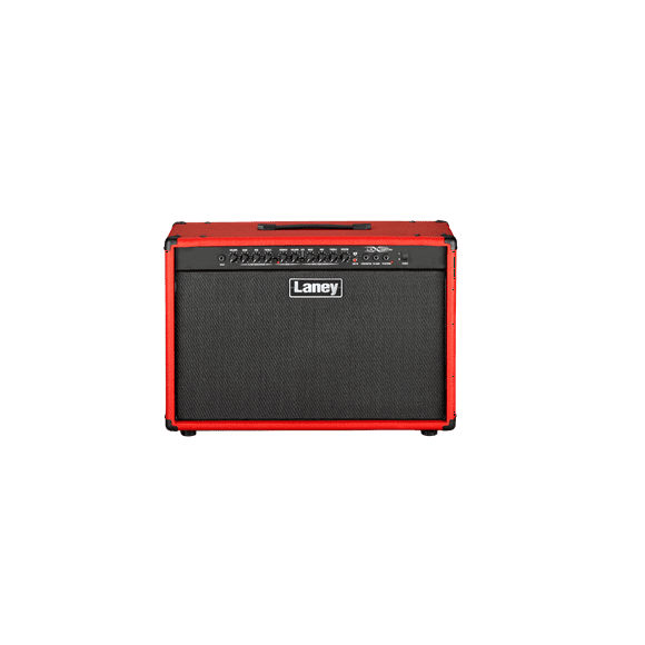 Amplificador para guitarra eléctrica Laney LX120RT-RED 2x12in
