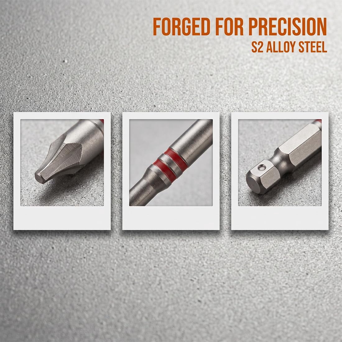6-Piece Screwdriver Bits Set, Magnetic Pagoda Shaped Drill Bit, Pagoda Hexagon Screwdriver Bit Set, 1.5-6mm High Magnetic Screwdriver Drill Bits for Electric Drills & Wrenches (100MM * 3PCS)
