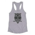 thumbnail image 3 of Owl In Patterns Racerback Tank Women -Image by Shutterstock, Female x-Large, 3 of 4