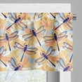 thumbnail image 5 of Ambesonne Animal Valance & Curtain, Dragonfly Pattern Boho, 55"x30", Multicolor, 5 of 6